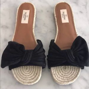 Valentino Espadrille Slide